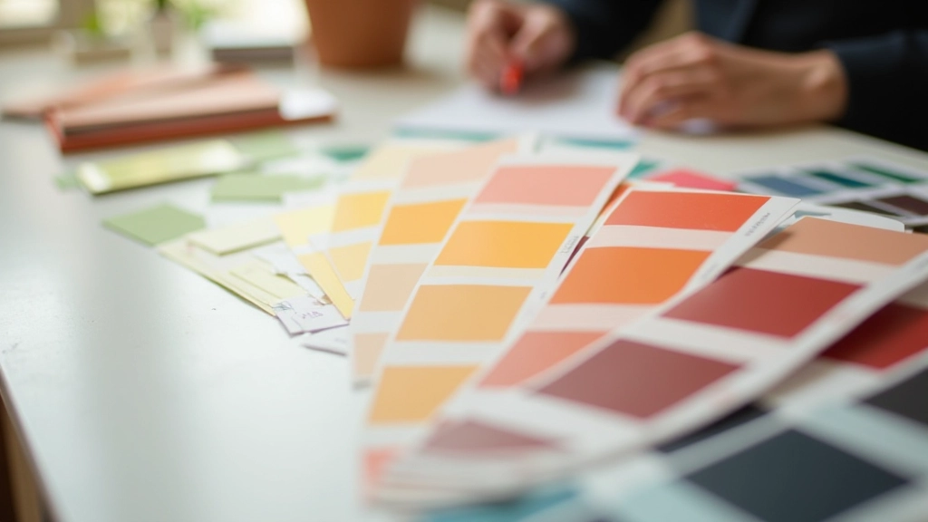 Palette de couleurs primaires organisées en cercle chromatique, montrant les teintes fondamentales du design